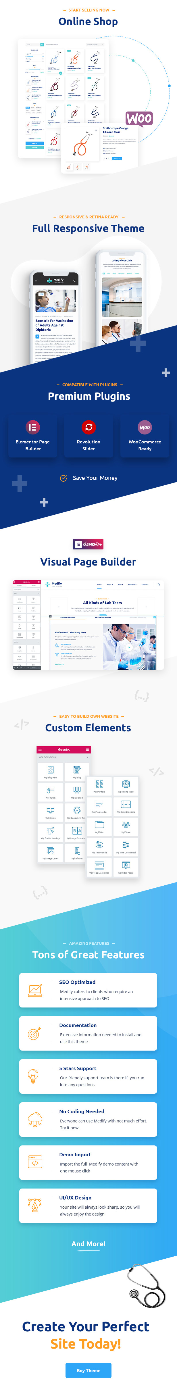 Medify - Health & Clinic WordPress Theme - 2